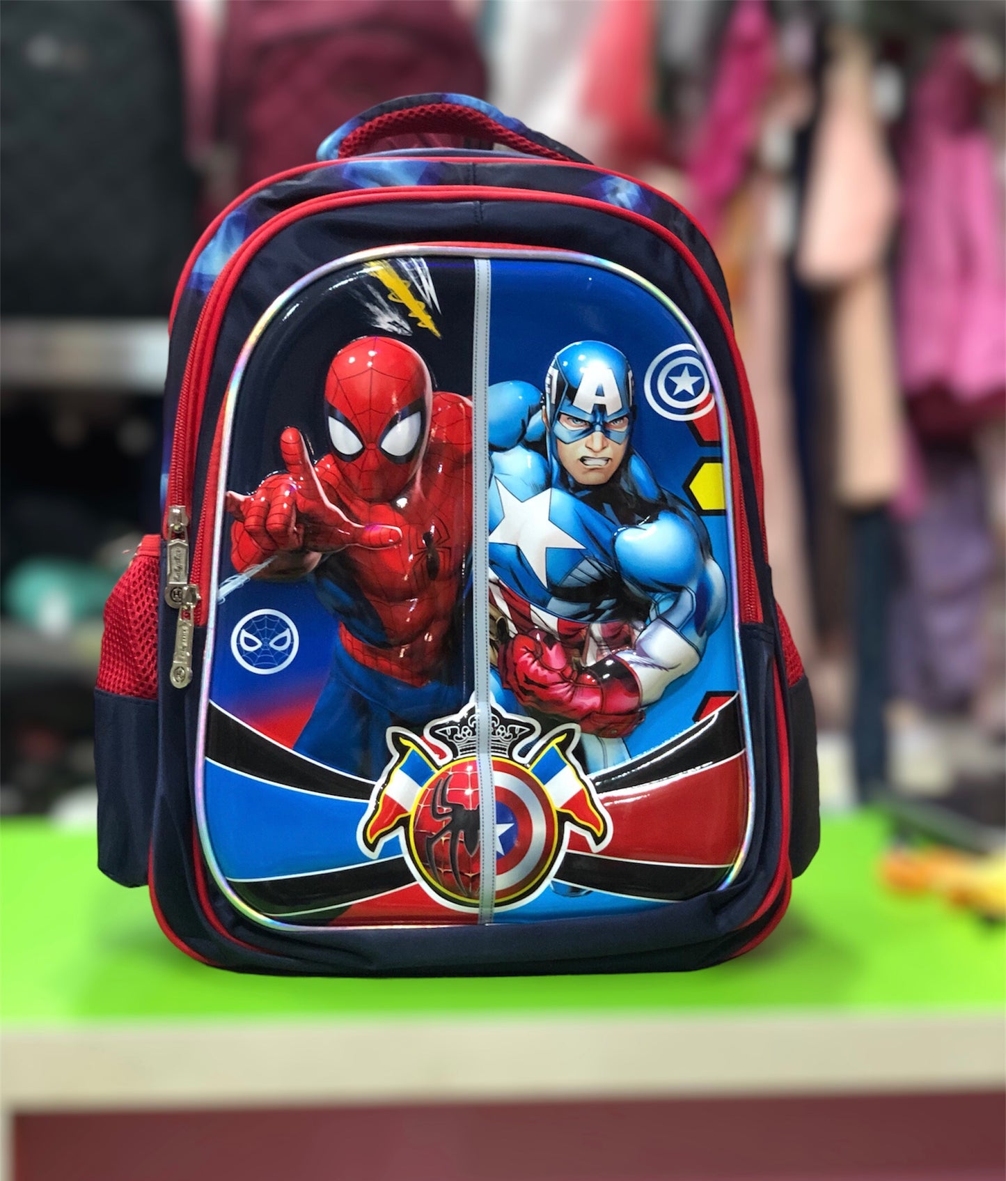 Cartoon Character School Bag