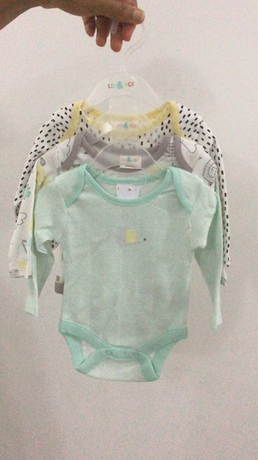 Cute Baby - Bodysuit Set (3-in-1)